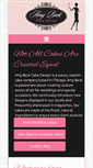 Mobile Screenshot of amybeckcakedesign.com